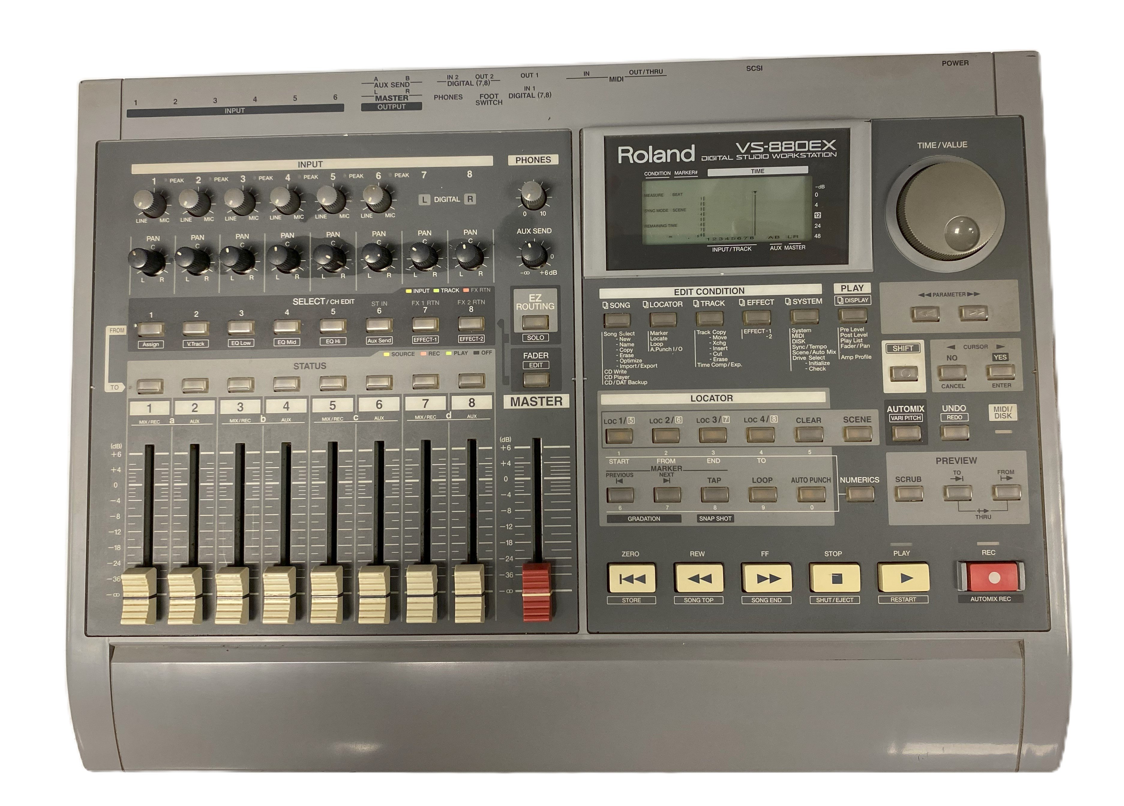 USED) Roland VS-880EX Digital Studio Workstation (1998